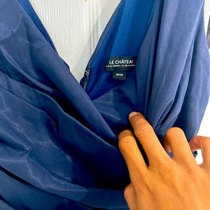 Le chateau navy dress